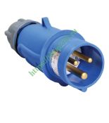 (PSN01-016-3) Вилка переносная ССИ-013 16А-6ч/200-250В 2Р+РЕ IP44 MAGNUM IEK