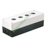 (BKP10-4-K01) Корпус КП104 для кнопок 4места белый IEK