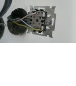 E6175.E1 Механізм: Світлорегулятор для LED, 200Вт, Aling-Conel EON (чорний)