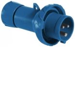 (81766) КАБ.ВИЛКА 90° 32А 2P+E IP67 250В