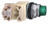 (9001K2L7GH13) КНОПКА З ПІДСВ.ЗЕЛ. 30MM