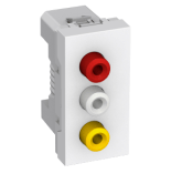 (ALB44372) 3 RCA КОНЕКТОР ALTIRA