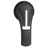 (GS2AH230) ЗОВН.ПРАВ. РУЧКА 100..400A IP65 ЧОРН.