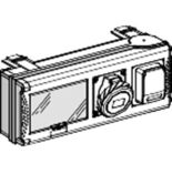 (KSB32CP15F) ЕЛ ВІДГ 8М З РОЗ ШИНОП CANALIS 32А 400В