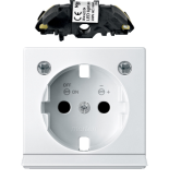(MTN2334-0319) SM Ц.ПЛ.РОЗ.SCHUKO З МОД.СВ.ПІДСВ.ШТ.П-Б