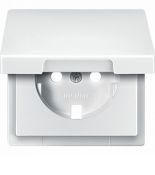(MTN2341-4019) SD ЦЕНТР.ПЛАТА РОЗ.SCHUKO З КРИШ.ПОЛ-БІЛ