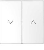 (MTN3855-6035) D-Life КЛАВІША для жалюзи БІЛ. ЛОТОС
