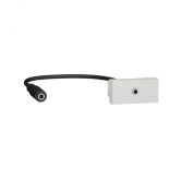 (NU343318) Розетка Minijack 1 модуль біл