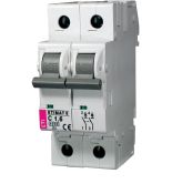 (2143507) Авт. выключатель ETIMAT 6  2p C 1,6A (6kA), ETI