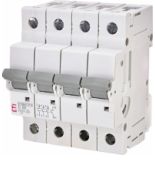 (270641105) Авт. выключатель ETIMAT P10 3p+N C 6A (10kA), ETI