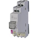 (760411106) Кнопка-лампа TLG 216 2p 16A "WHITE" (2НО+2НЗ, белая), ETI
