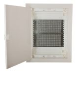 (1101190) Щит металлопластиковый ECG28 MEDIA-PO (перф.панель, пластик.бел.дверь), ETI