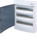 (1101311) Щит пласт. внутр. исп. ECM 2x18PO MEDIA (8xRJ, розетка 230V, белая дверца), ETI