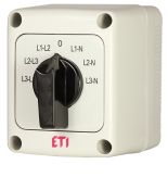 (4773202) Переключатель CS 25 66 PN (Ф./Л.напряж._корп./IP65_с/ч_25A), ETI