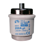 (4325003) Предохранитель DVUQ200A/500V gR (50 kA), ETI