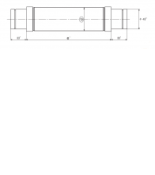 (4257511) Предохранитель VVT-E 24kV  40A 63kA (e=537мм), ETI