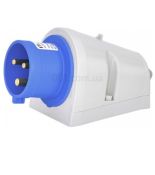 (4482061) Вилка настенная EP-3232  IP44 (32A, 230V, 2P+PE), ETI