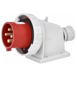 (4482067) Вилка настенная EPH-1643  IP67 (16A, 400V, 3P+PE), ETI