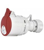 (4482002) Розетка кабельная ES-1653  IP44 (16А, 400V, 3P+N+PE), ETI