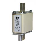 (4110141) Предохранитель NH-00 DC 200A 250V (с бойком), ETI