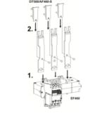 (1SAX801902R1011) Комплект до монтажу DT800/AF750S, ABB