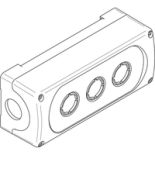 (1SFA611813R1000) MEP3-0 Корпус для кнопочного поста, ABB