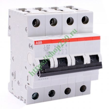 (2CDS284001R0158) S204P-Z0.5 Автоматичний вимикач, ABB