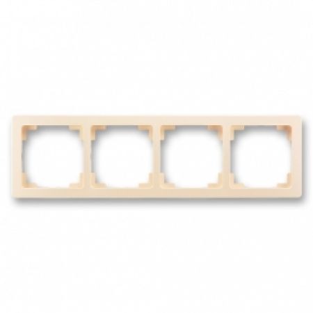 (2CHJ010040A4511) 3901J-A00040 C1 Рамка 4п. Swing кремовий, ABB