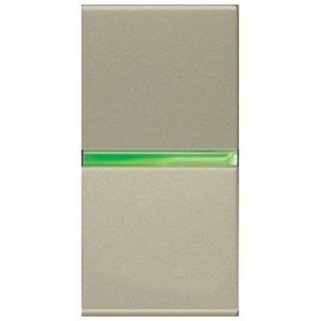 (2CLA210450N1901) N2104.5 CV Кнопка 1кл.контр.Zenit біл 1м, ABB