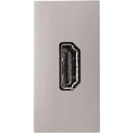 (2CLA215570N1301) N2155.7 PL Розетка HDMI Zenit ср 1мод., ABB