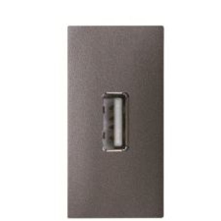 (2CLA215580N1801) N2155.8 AN Розетка USB Zenit антр 1мод., ABB