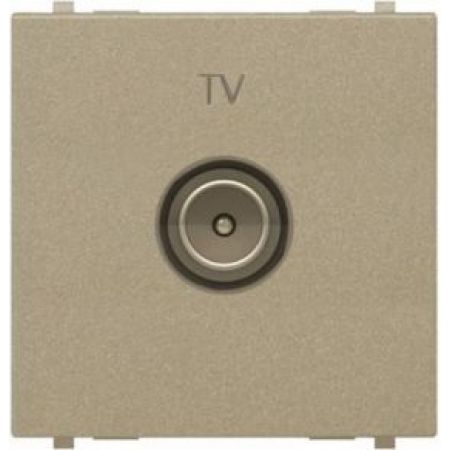 (2CLA225070N1901) N2250.7 CV Розетка TV проста Zenit шамп, ABB
