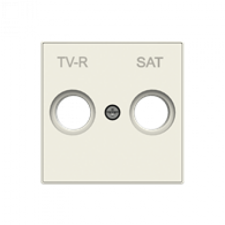 (2CLA855010A1101) 8550.1 BL Центр.плата TV/R+SAT Sky білий, ABB