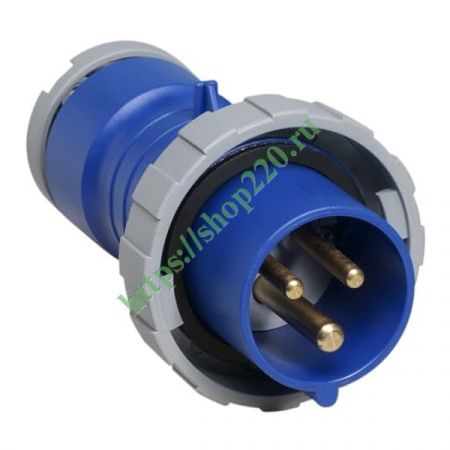 (2CMA166456R1000) Вилка 16A 2P+E IP67 DC >50-250V 3г, ABB