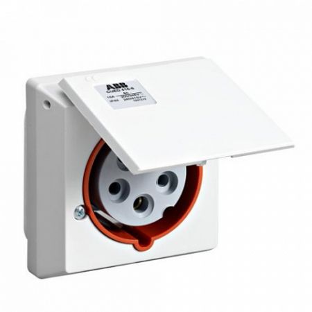 (2CMA167640R1000) Роз.16A 3P+N+E IP44 346-415V 6г бокс руб, ABB