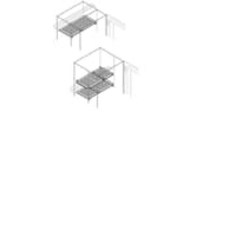 (PRVS0580) REAR VERT.SEGR.H=50MM W=800MM NO IN.UP., ABB