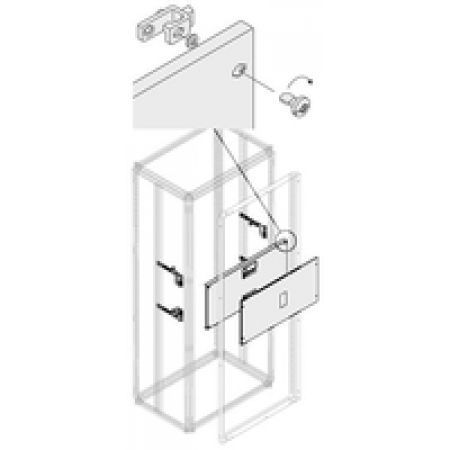 (PVCX2404) XT2 KIT 3-4P FIXED MOT.VERT.W=600MM, ABB