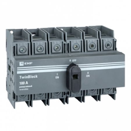 33416 Блок-рубильник Quadron CrossLinkBreaker NH000 3p, 125 A, 60 мм