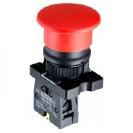 ECX 1120 Кнопка чорна 40 мм