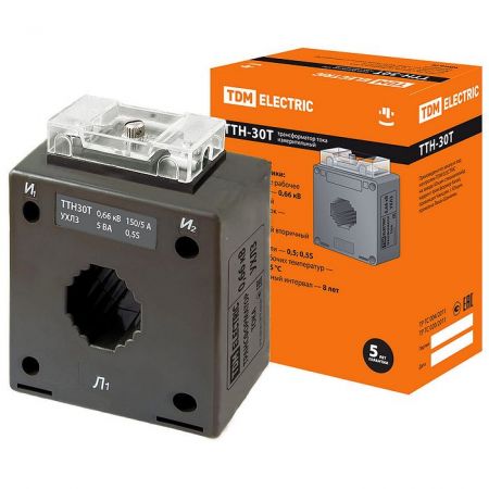 TAC017120X05 Трансформатор струму d=17мм, 120/5А  (0,5=2VA)