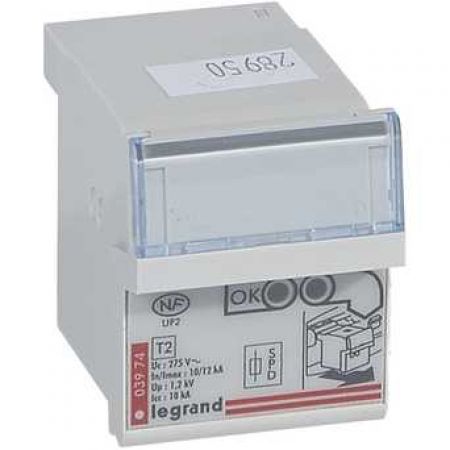 (3974) Змінний Модуль д/ПЗІП Т2 12кА, Legrand