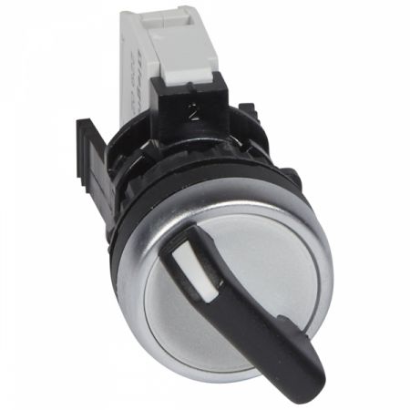 (23071) Osmoz Бл-конт. пруж.кл.130В LED Чер, Legrand