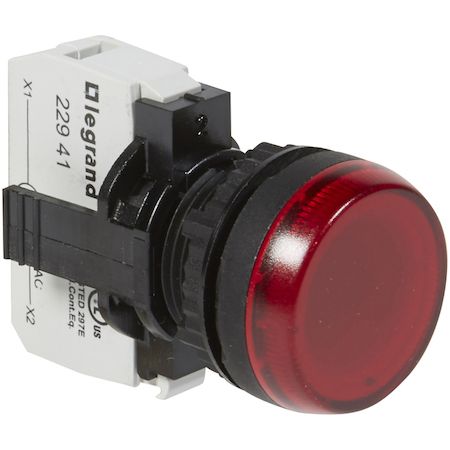 (23120) Osmoz М/ад. 1п пруж.кл.130В LED біл, Legrand