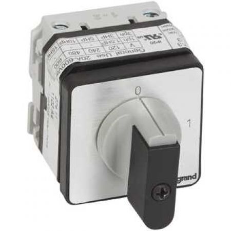 (27406) PR17 Вимикач 2П Монт. Гвинт, Legrand