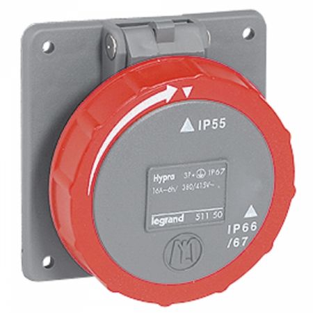 (51150) Роз.мод.HypIP67 3K+З 400v 16A , Legrand