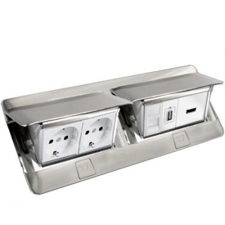 (54063) Накладка на пустий люк мет., Legrand