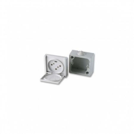 (55705) Розетка Plexo IP44 3К+З 20А, Legrand