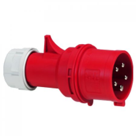 (56477) P17 IP44 вилка мобіл. 415В 32A 3К+З, Legrand