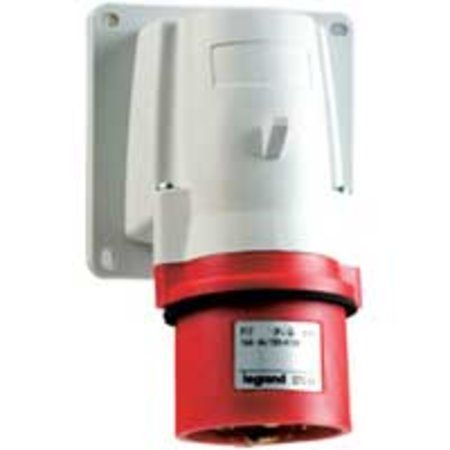 (57588) P17 IP44 вилка накл. 415В 16A 3К+З, Legrand