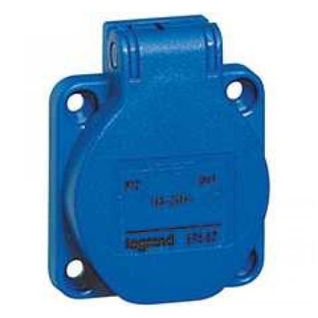 (57667) Розетка вбуд. 2К+З 16А IP44, Legrand